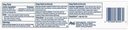 Crest Sensitivity Whitening Toothpaste with Scope Minty Fresh – 6 oz (2 Tubes)