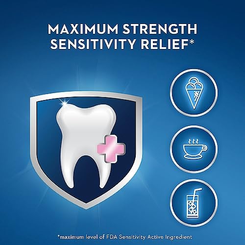 Crest Premium Plus Sensitive Toothpaste – Active Foam Whitening, Mint, 7oz (Pack of 2)