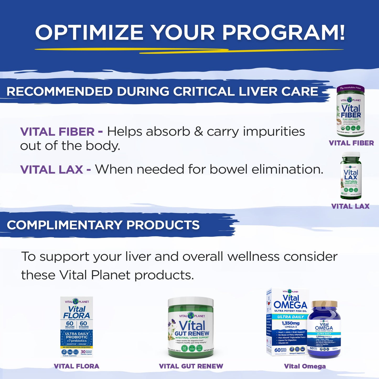 Vital Planet Critical Liver Care - Liver Cleanse & Daily NAC Support
