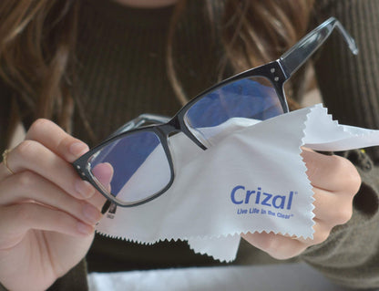 Crizal 4 Pack Cleaning Cloths - Premium Microfiber for AR Lenses