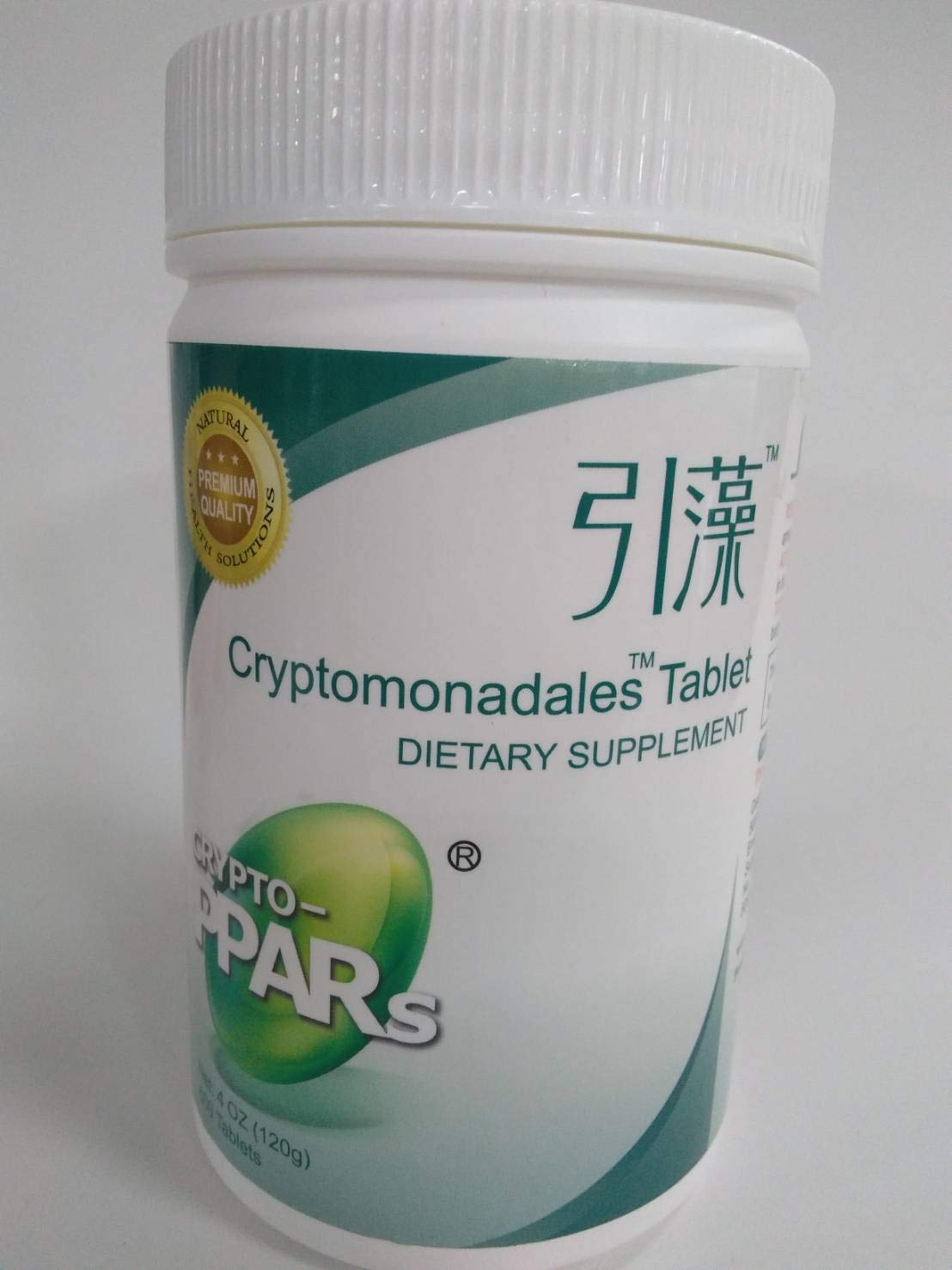 Cryptomonadales. Organic, Raw Spirulina Chlorella 600 Tablets