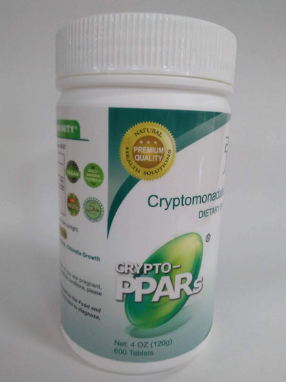 Cryptomonadales. Organic, Raw Spirulina Chlorella 600 Tablets