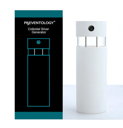 Colloidal Silver Generator CS Pro - Best-in-Class, One-Touch UI (White)