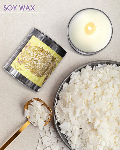 CUKIY 8oz Cedarwood Scented Soy Candle – 50-Hour Burn, Gift Box, Home Aromatherapy