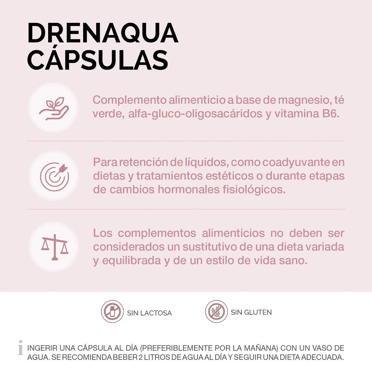 Cumlaude Drenaqua Caspsules With Probiotics And Prebiotics 30 Units by Cumlaude
