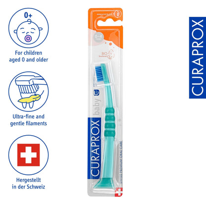 Curaprox Baby Toothbrush – For Babies and Toddlers | Ultra-Soft Bristles