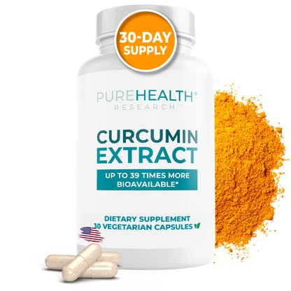 PureHealth Curcumin Extract – High-Absorption Turmeric for Immune & Joint Support (Curcugen x39)