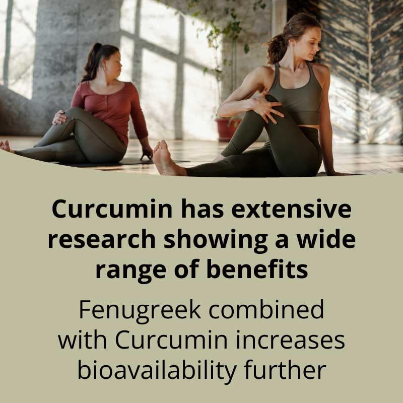 CurcuminX4000 with Fenugreek – Meriva Curcumin Phytosome Herbal Supplement (Refill Pouch)