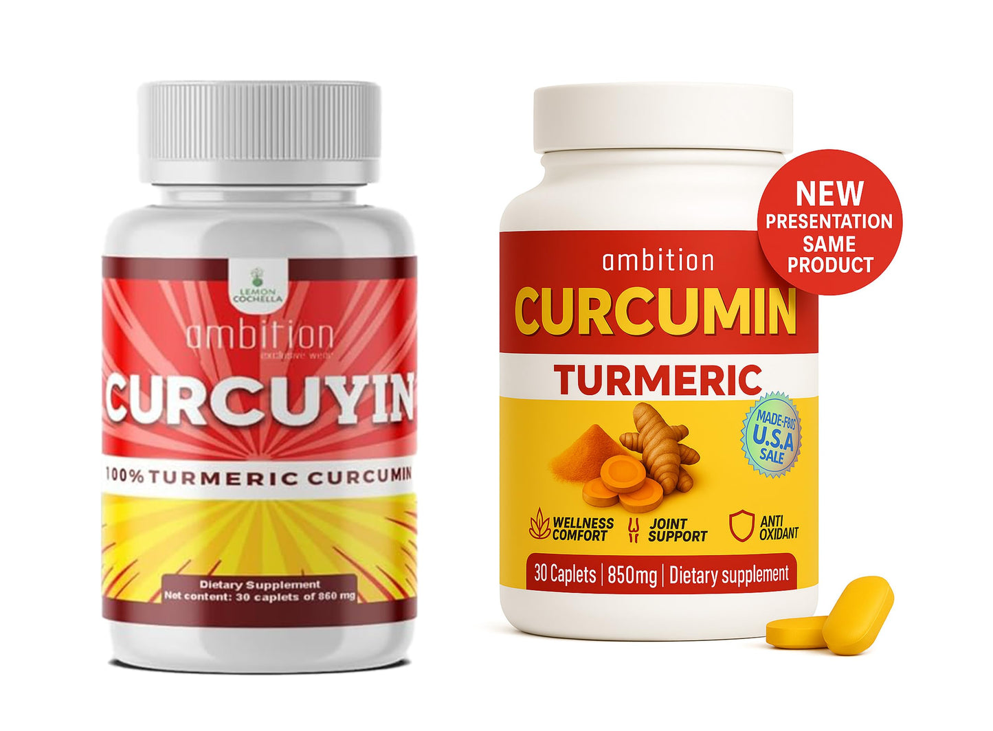 Curcuyin Turmeric Curcumin Supplement 880mg – 30 Caplets