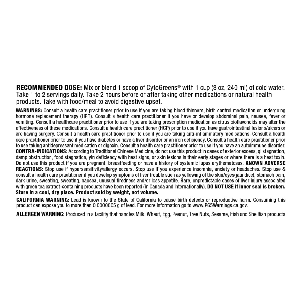 AllMax Naturals CYTO-Greens Premium Green Superfood – Acai Berry Green Tea, 60 Servings