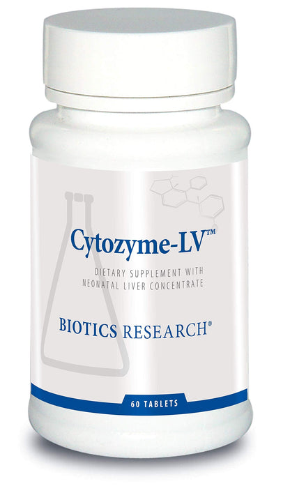 Biotics Cytozyme LV Neonatal Liver – Supports Healthy Liver Function (60 Tablets)