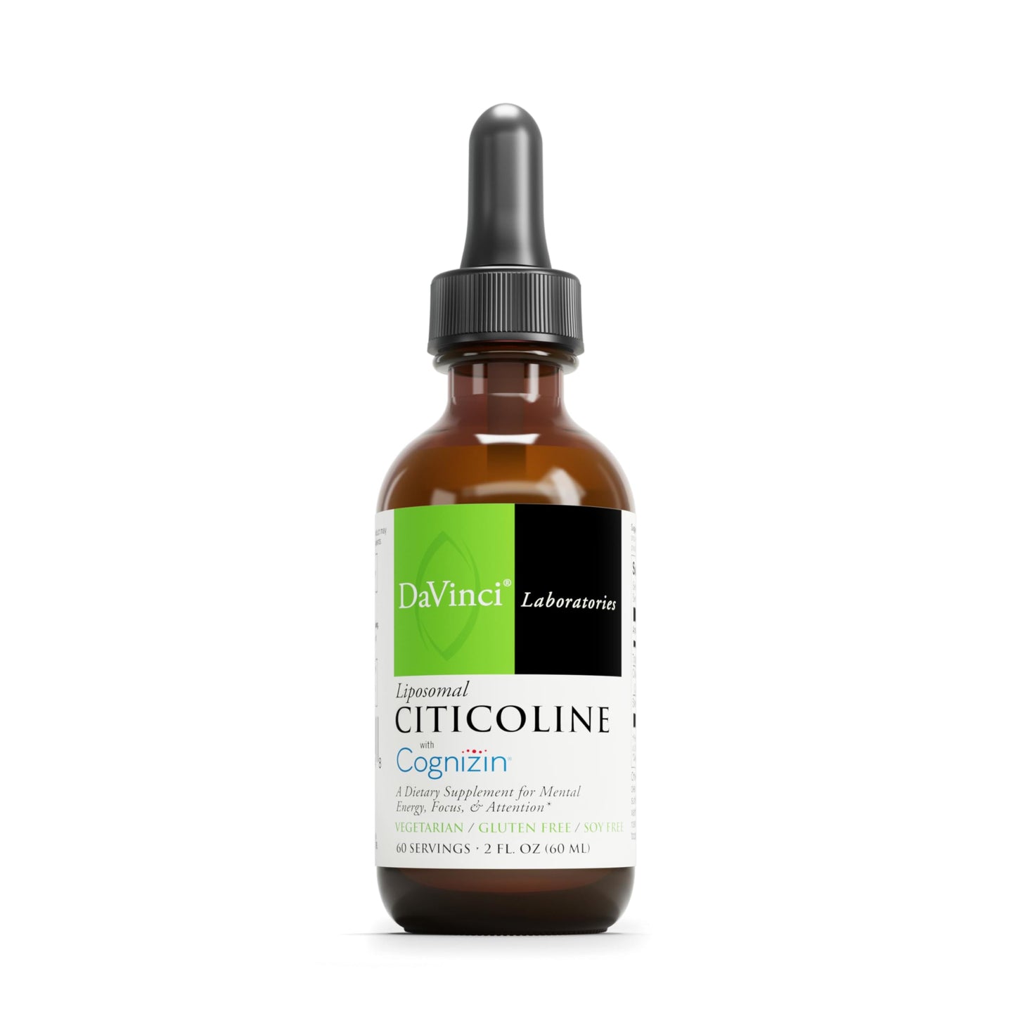 DaVinci Laboratories Liposomal Citicoline – 60 Servings, 2 fl oz