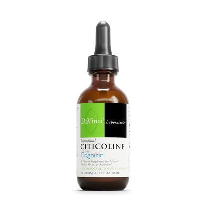 DaVinci Laboratories Liposomal Citicoline – 60 Servings, 2 fl oz