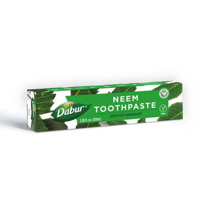 Dabur Toothpaste 100ml US – Neem Ayurveda, Pack of 3 (3.38 fl oz each)