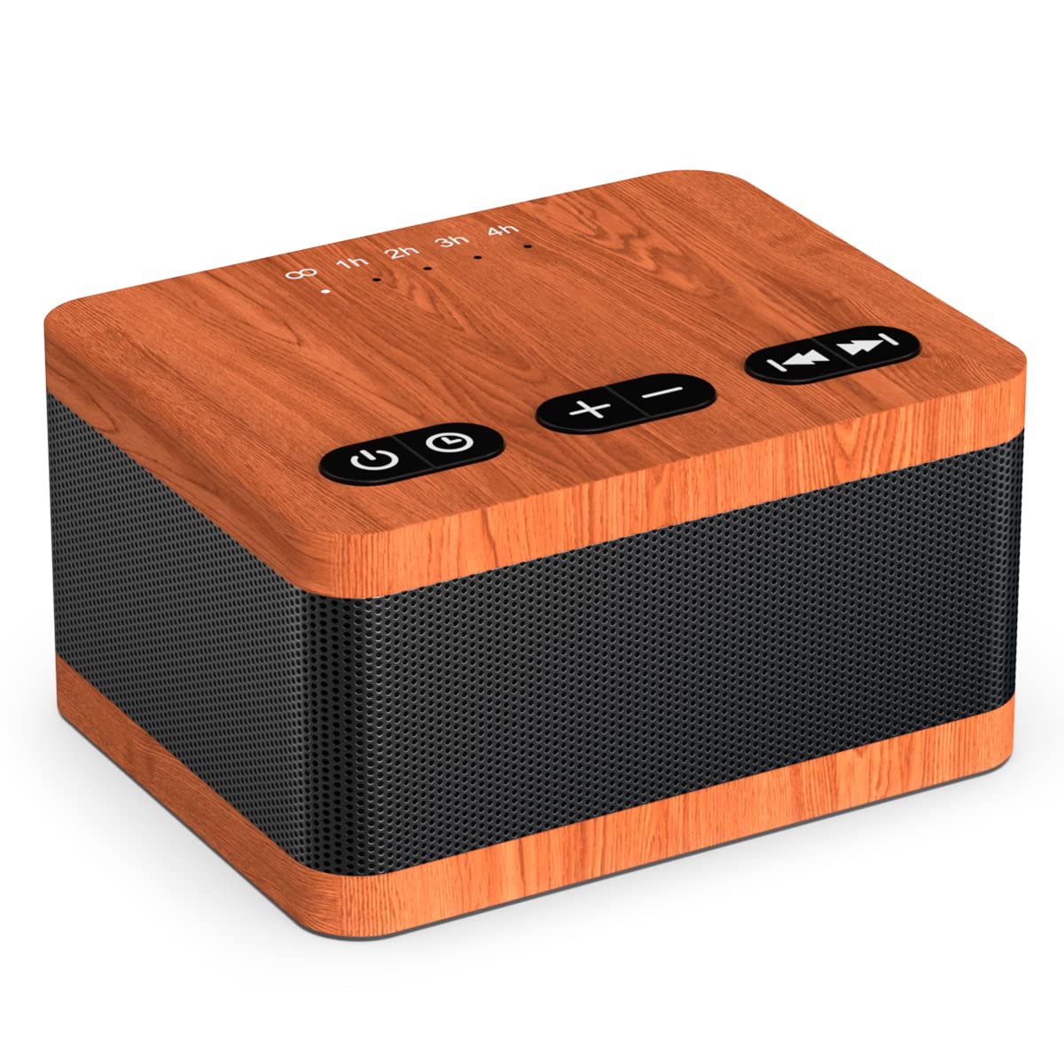 DailyBody Wood Grain Sound Machine — 30 Sounds, 36 Volume Levels, 5 Timers