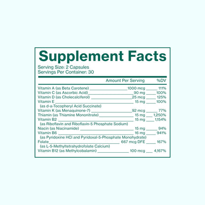 Love Wellness Mind & Body Duo — Daily Love Multivitamin + Big Brain Probiotics