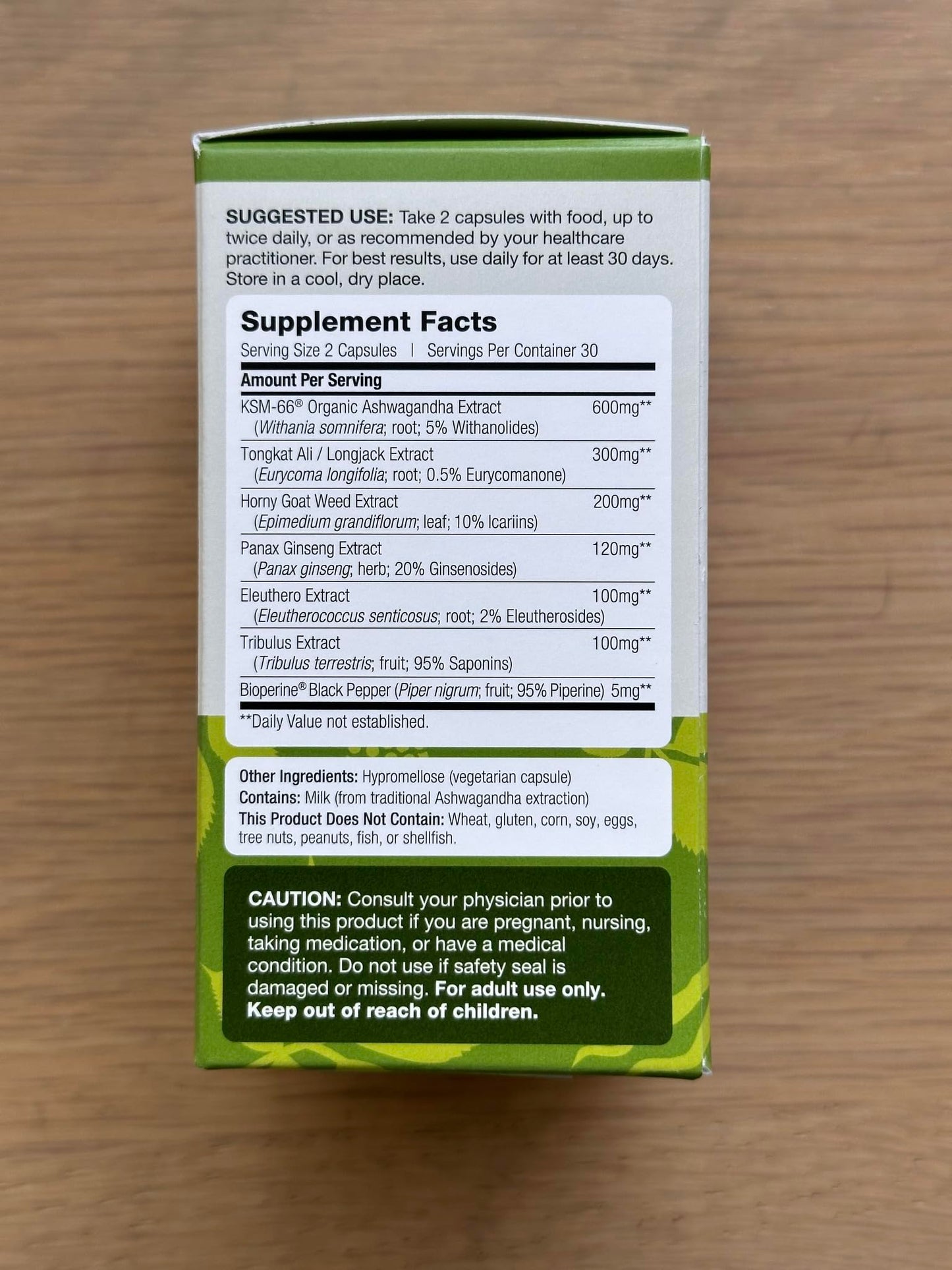 DailyNutra Herbal T Men's Health Formula - Endurance & Vitality (3-Pack)