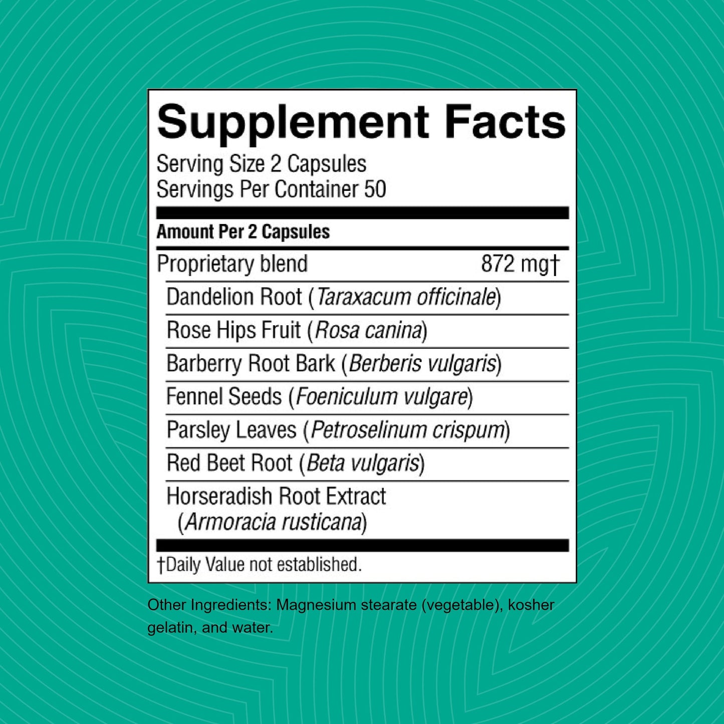 Nature's Sunshine LIV-J, 100 Capsules | Herbal Digestive Support for Liver & Spleen