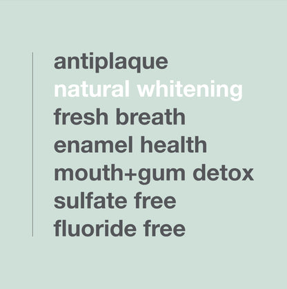 Davids Charcoal Toothpaste – Enhanced Whitening, Fluoride-Free, SLS-Free