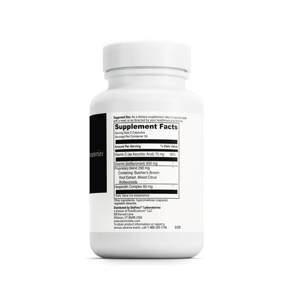 DAVINCI Labs Healthy Veins – Vascular Health Support | Vitamin C, Diosmin | Gluten Free | 60 Veg Capsules