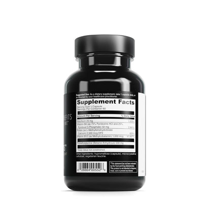 DaVinci Labs Methyl Benefits – Methylation Support, Detox & Energy – Gluten Free, 60 Vegetarian Capsules