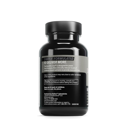 DaVinci Labs Methyl Benefits – Methylation Support, Detox & Energy – Gluten Free, 60 Vegetarian Capsules