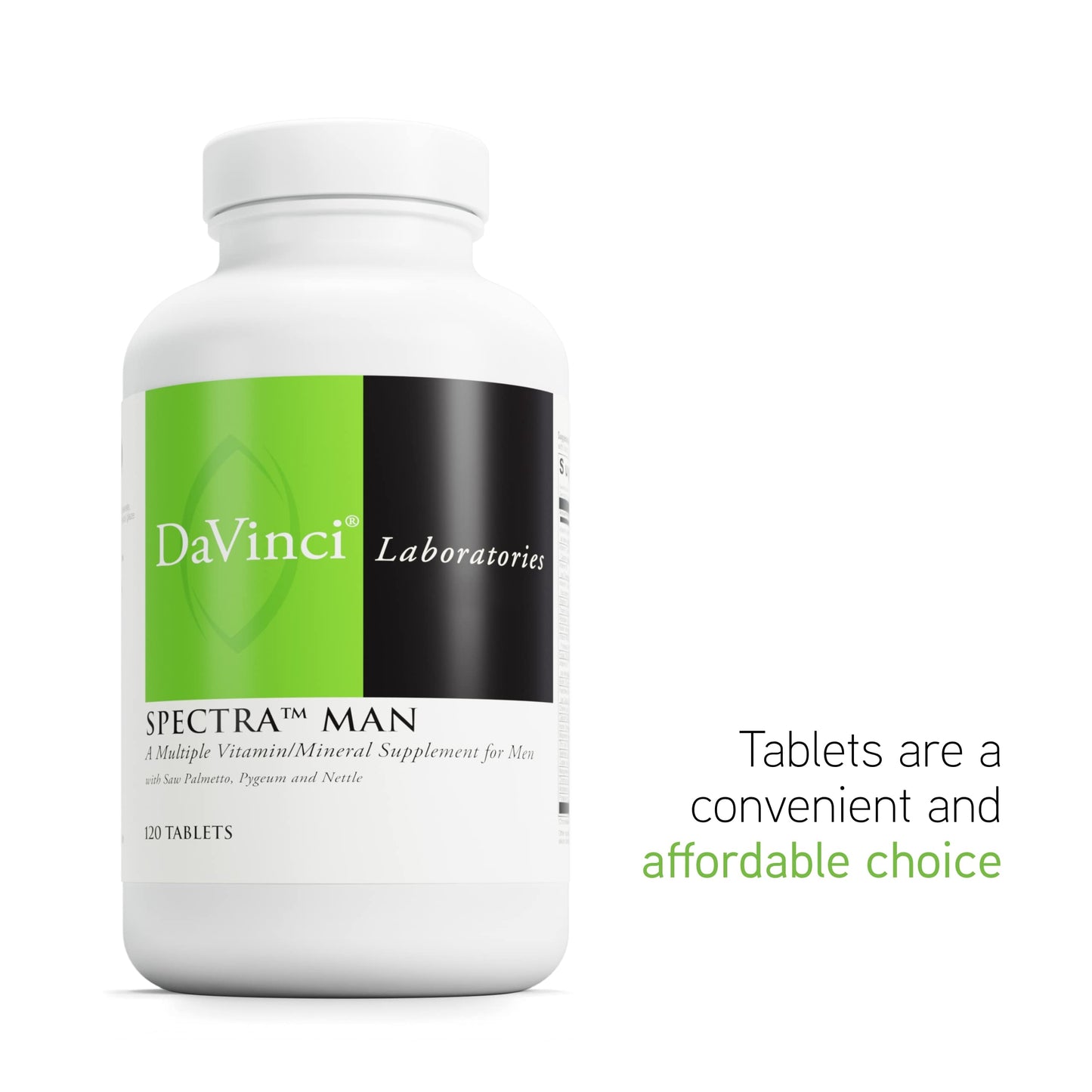 DAVINCI Labs Spectra Man - Immune Support & Men's Health Supplement - 120 Tablets
