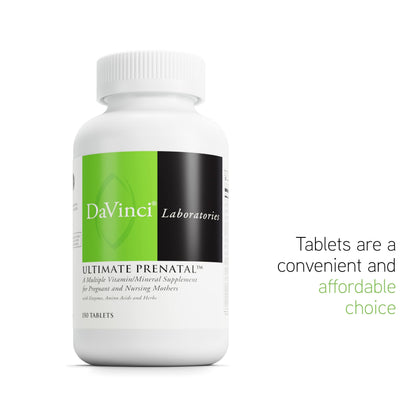 DaVinci Labs Ultimate Prenatal - Prenatal Vitamin for Pregnancy & Lactation (150 Tablets)