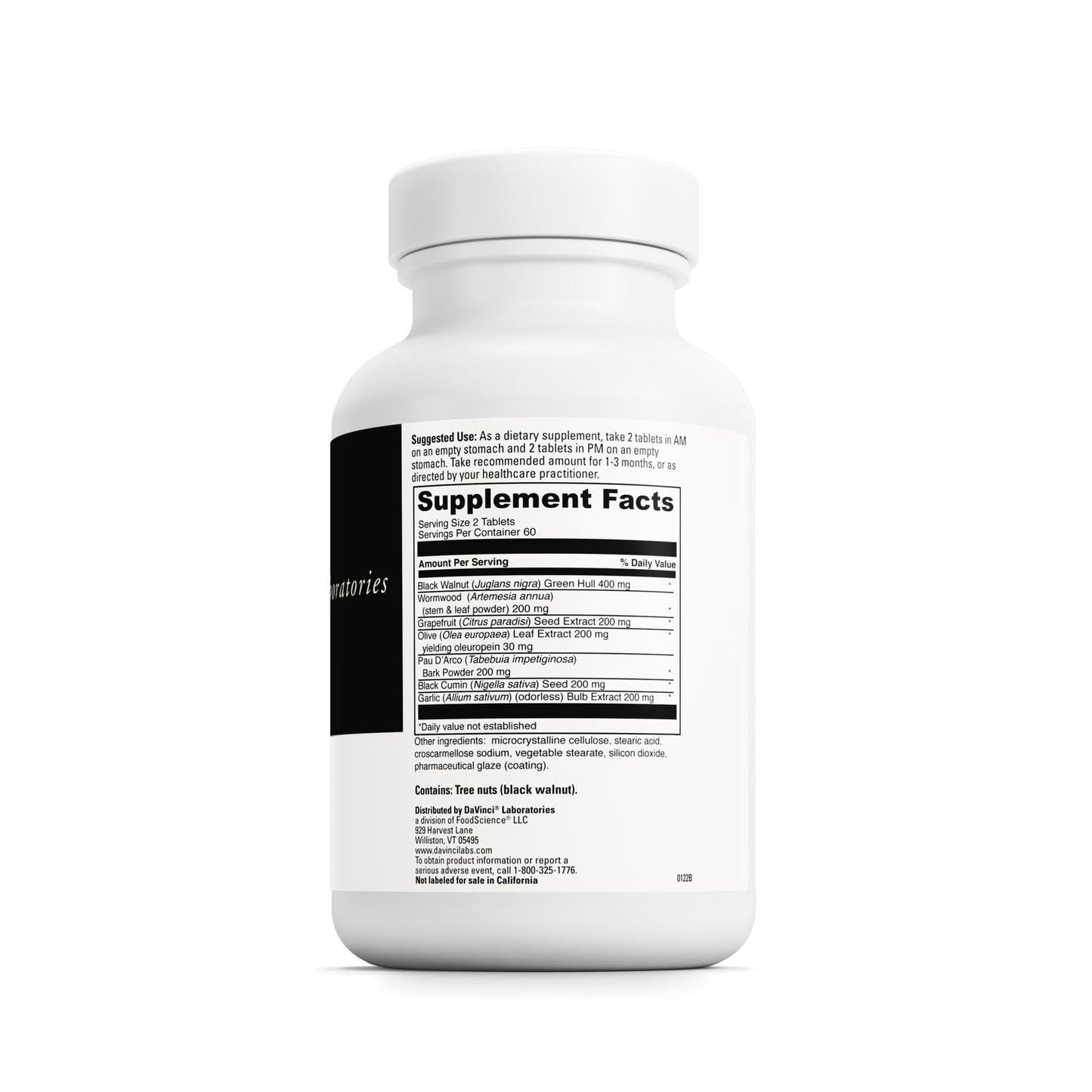 DAVINCI Labs Vira-Shield – Detox, Immune Support & Healthy GI Function – Gluten-Free, 120 Tablets
