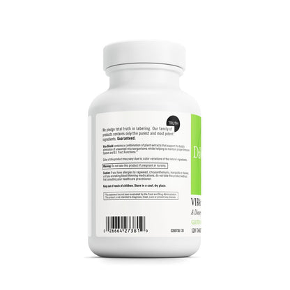 DAVINCI Labs Vira-Shield – Detox, Immune Support & Healthy GI Function – Gluten-Free, 120 Tablets