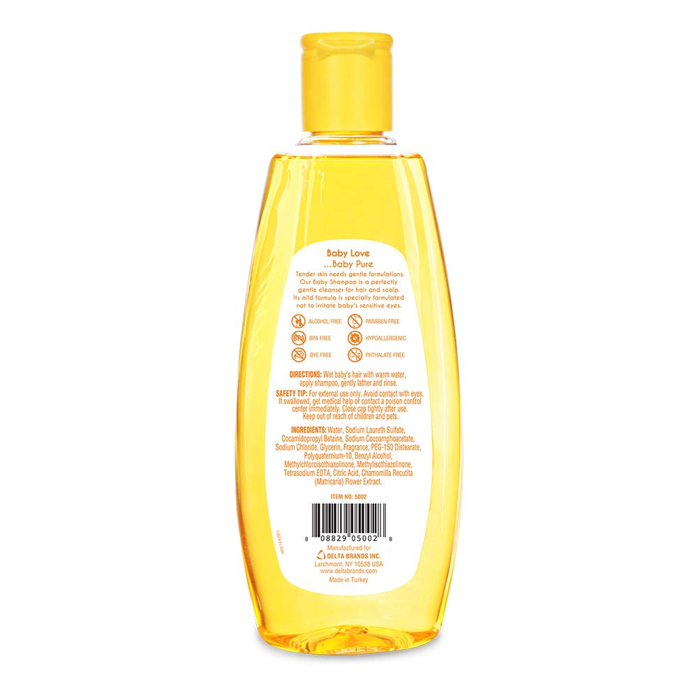 DDI Baby Shampoo 12 oz - My Fair Baby Pack of 6