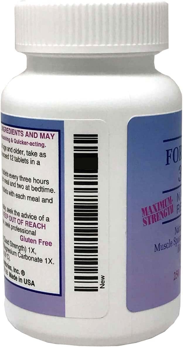 Dee Cee Labs Formula 303 Maximum Strength Tablets – 90 Count | All-Natural Relaxant with Magnesium, Valerian Root & Passion Flower