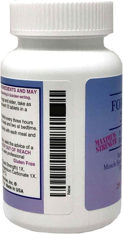 Dee Cee Labs Formula 303 Maximum Strength Tablets – 90 Count | All-Natural Relaxant with Magnesium, Valerian Root & Passion Flower
