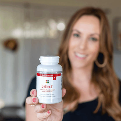 D'Adamo Deflect Lectin Blocker – Blood Type O | 120 Vegetarian Capsules | Made in USA