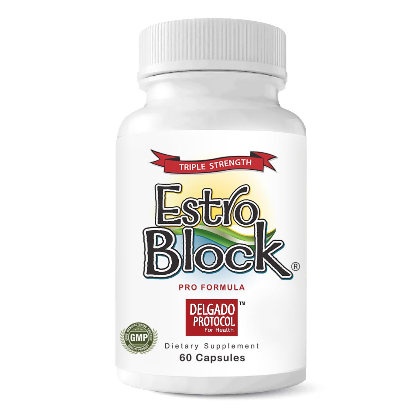 Estroblock Pro Triple Strength by The Delgado Protocol for Health – 60 Capsules (DIM & Indole-3-Carbinol) for Hormonal Balance, Acne Support, Soy-Free