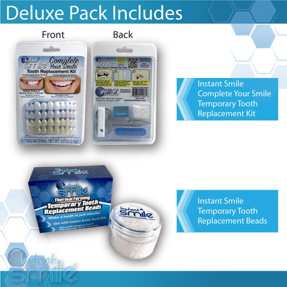 Complete Your Smile Deluxe Tooth Replacement Kit with Beads