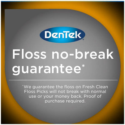 DenTek Cross Flosser Plaque Control Floss Picks – X-Shaped Floss, Fluoride, 75 Count (Pack of 2)