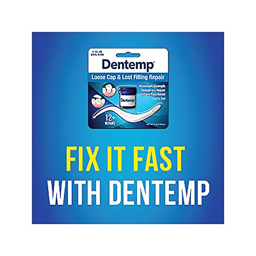 Dentemp Maximum Strength Lost Fillings & Loose Caps Repair – 6 Pack