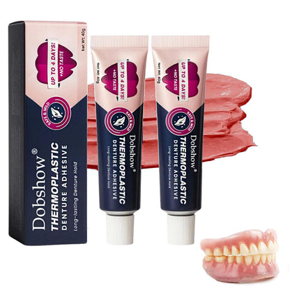 2PCS Thermoplastic Denture Adhesive – Extra Strong Hold (Up to 4 Days)