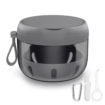 Denture Bath Box Cup – Leak-Proof Portable Retainer Case for Travel