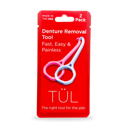 Denture Removal Tool - Made in the USA - Variety 2 Pack | Top Denture Accessories