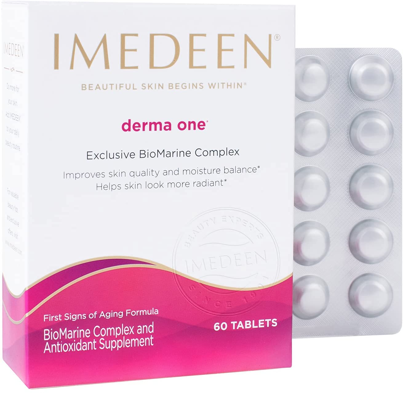 Derma One: First Signs of Aging Formula with Marine Complex & Antioxidant Supplement | IMEDEEN