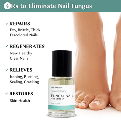 DERMATOOL Extra Strength Toenail Fungus Treatment – Clinically Proven Antifungal Nail Solution