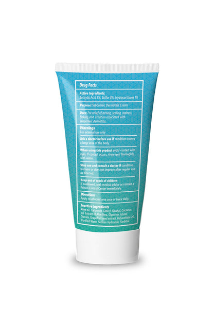 Dermoscribe Seborrheic Dermatitis Cream – Face, Scalp & Chest, 2 oz