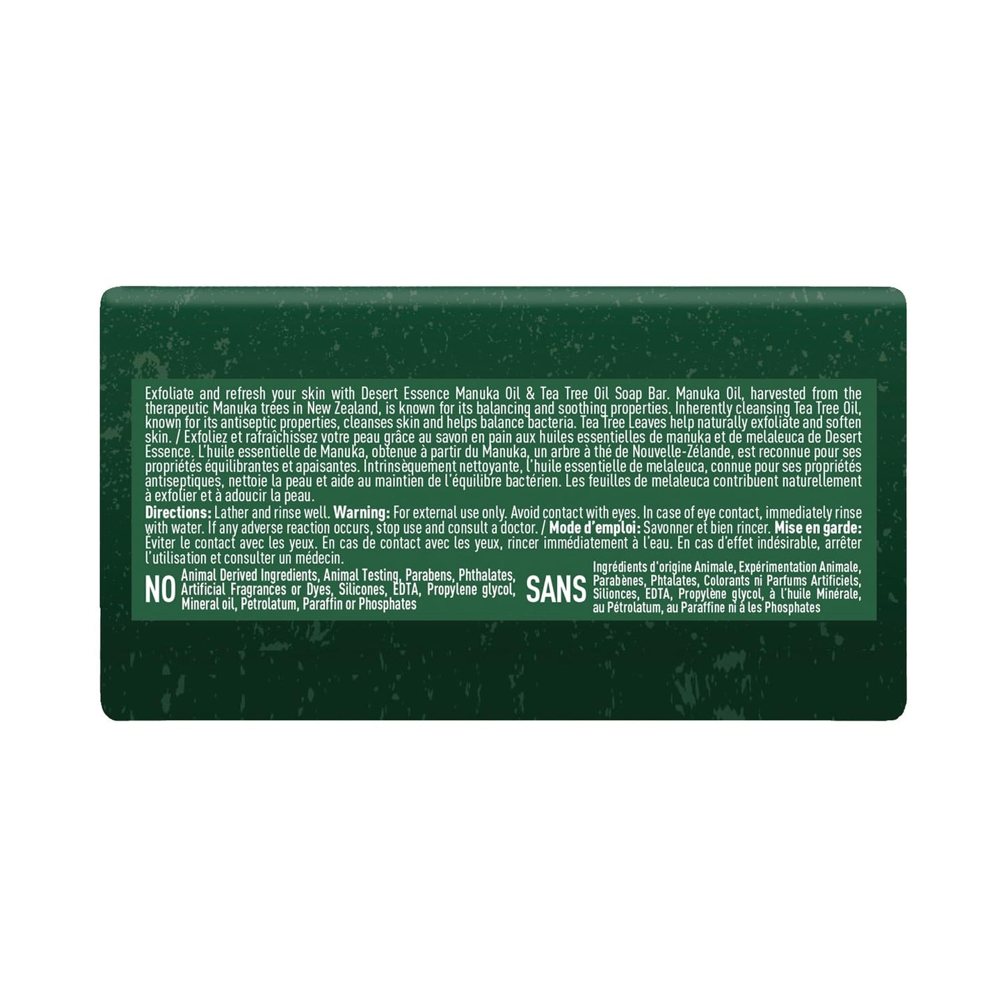Desert Essence Manuka Tea Tree Oil Soap Bar - Natural Skincare