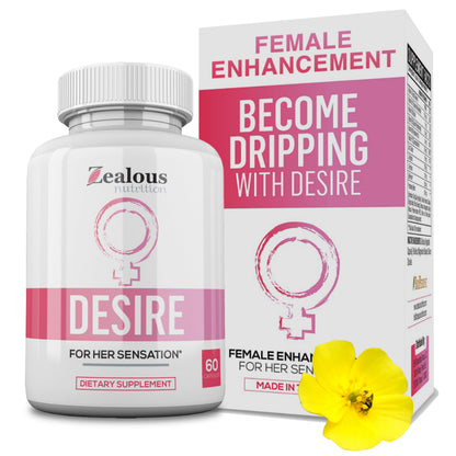 Desire Female Libido Booster – #1 Rated Women’s Libido Pills (1 Pack)