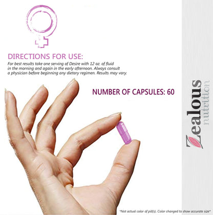 Desire Female Libido Booster – #1 Rated Women’s Libido Pills (1 Pack)