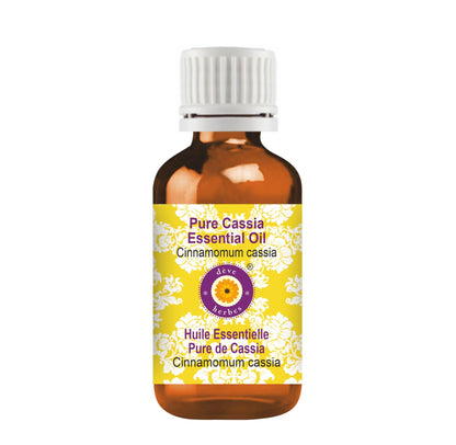 deve Herbes Cassia Essential Oil – Pure, Steam Distilled, 30ml (1 oz)