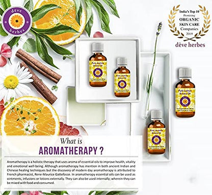 Deve Herbes Pure Citronella Essential Oil 10ml | Steam Distilled
