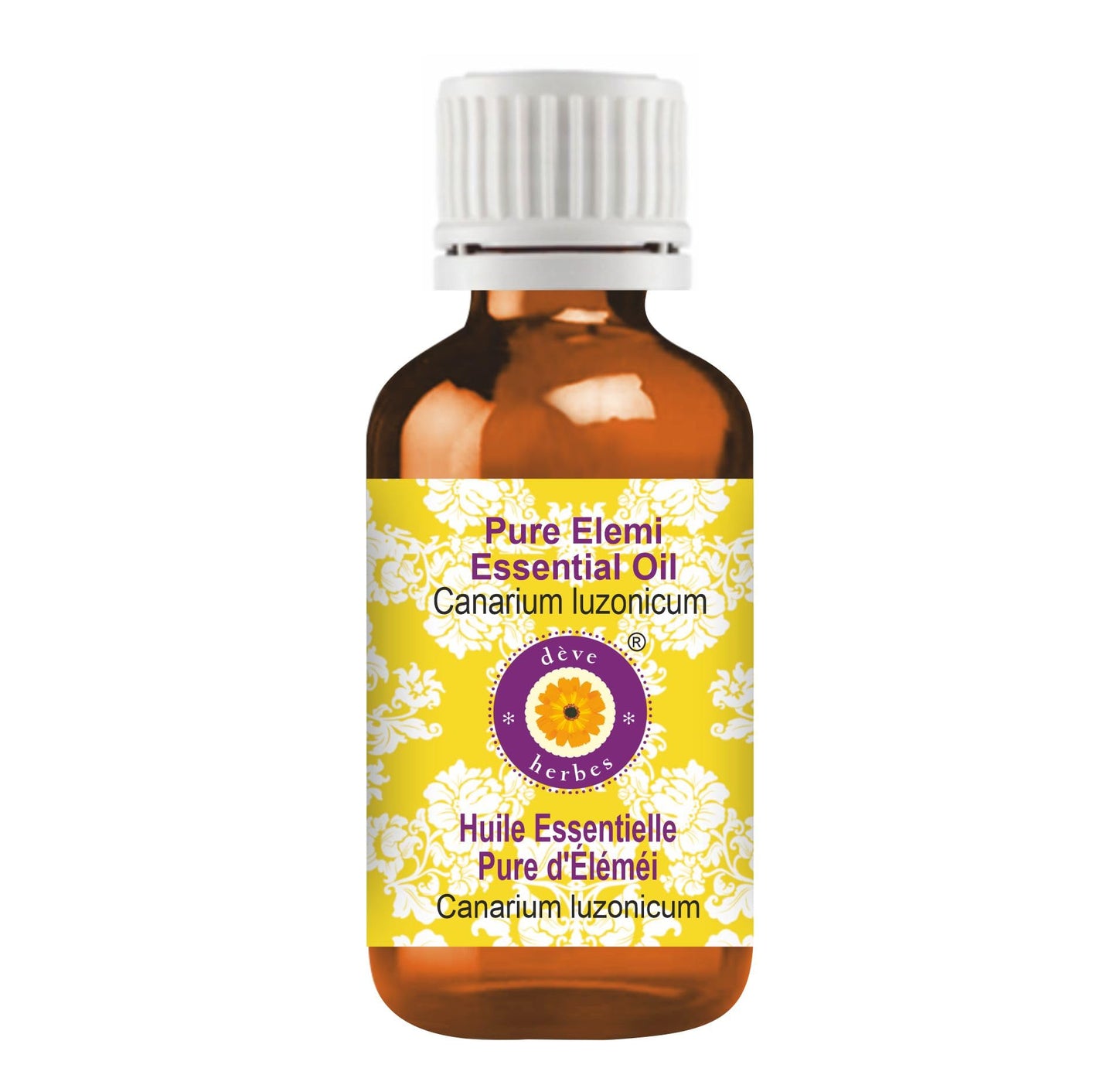 dève herbes Elemi Essential Oil (Canarium luzonicum) – Pure, Steam Distilled 10ml (0.33 oz) | Lightweight, Non-Greasy & Non-Sticky | All Skin Types | Men & Women